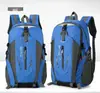 Mochila Portátil para Montanhismo ao Ar Livre Venda Quente 40L Grande Capacidade Cor Contrastante Bolsa de Viagem Leve Mochila para Viagem Curta Mulheres