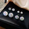 Brincos de Pérola Sereia Ji Femininos 2024 Novos Elegantes da Moda Celebridade Brincos de Nicho Luxo Leve