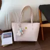 Bolsa Tote Transfronteiriça Fresca e Doce 2026 Nova Bolsa de Grande Capacidade para o Dia a Dia Versátil Elegante Estilosa Bolsa de Ombro