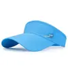 Chapéu de Verão de Secagem Rápida para Homens, Boné de Sol para Corrida Sem Topo, Chapéu de Sol Esportivo Respirável da Moda com Top Aberto, Chapéu de Rede para Mulheres