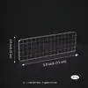 Bloque de Sello Transparente Acrílico DIY Multiespecificación con Impresión de Líneas de Cuadrícula Herramienta de Estampado para Scrapbooking y Tarjetas