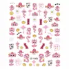 Xiaohongshu Douyin Transmissão ao Vivo Adesivos para Unhas Crianças em Relevo Adulto Capa de Celular para Unhas Acessórios para Nail Art Fabricante em Estoque