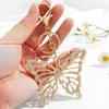 Accesorios de Llavero Colgante Exagerados de Lujo Europeos y Americanos con Forma de Mariposa Hueca, Adecuado para el Uso Diario de Mujeres