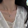 Collar de Cinta con Lazo de Perlas de Cristal para Mujer 2026 Nuevo Cadena para Suéter de Otoño e Invierno Estilo de Lujo Ligero Nicho de Gama Alta