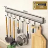 Suministros del Fabricante Estanterías de Almacenamiento para Cocina, Estantes para Especias, Portaespecias de Lujo para Montar en Pared sin Taladrar, Juego de Pared de Artículos para el Hogar