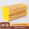 Almohada de bambú, con estampado de mahjong, hueca y transpirable, almohada de esterilla refrescante, adecuada para saunas, soporte para el cuello, cuentas de masaje, para una persona, almohada refrescante para el verano