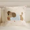 Cojín Decorativo de Seda de Hielo con Dibujos Cojín Refrescante de Verano Sofá Sala de Estar Estilo Crema Sensación de Alta Gama Cojín Respaldo Modelo Nuevo 2026