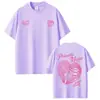 Omarcourtzprimeramusa Camiseta de Merchandise da Turnê do Álbum Moda Hip-Hop para Homens e Mulheres Camiseta Casual de Verão