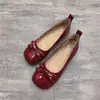 Mocasines sin cordones de estilo francés populares 2025 Otoño Nuevos Zapatos Planos Poco Profundos con Lazo y Suela Suave para Mujer