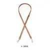 Adecuado para Bolso Cruzado Mahjong Coach con Correa de Hombro City15 Accesorios, Correa de Hombro Fina Ajustable Negra Cadena de Cuero