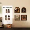 Nuevas Pegatinas de Pared Estilo Chino para Cubrir Agujeros, Cubierta para Agujeros de Azulejos, Cubierta Decorativa de Pared, Herramienta Mágica para Cubrir Agujeros, Pegatinas de Pared Acrílicas