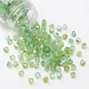 Cuentas de Arroz de Doble Punta de Dos Colores Aurora de Súper Alta Calidad de 4 mm, Cuentas Sueltas para Pulsera, Collar, Joyería Hecha a Mano con Cuentas, Accesorios