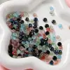3*6mm Cuentas de Vidrio para Ábaco Cuentas Redondas Cuentas Sueltas Materiales para Manualidades con Cuentas Accesorios para Pulseras Festival del Bote del Dragón Adornos de Cuentas de Color Mixto
