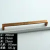 Venta Directa de Fábrica Manija Retro Estilo Chino, Manija de Gabinete de Latón Antiguo Cepillado, Manija de Cajón Estilo Chino, Color Café, Armario Simple