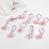 Acessórios de cabelo infantis 10 peças conjunto elástico de cabelo de alta elasticidade faixa de cabelo Meninas corda de cabelo de trança de desenho animado elástico de cabelo para menina pequena