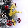 Campanas colgantes de cervatillo navideño, alce navideño, colgante de cervatillo para árbol de Navidad, fabricantes directos de decoraciones navideñas