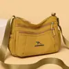 Bolso de Mujer de Estilo Nuevo para Edad Media Casual Simple Patchwork Bolso de Hombro Único Bolso Cruzado Bolso Cuadrado Pequeño de Moda Dropshipping