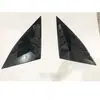 Aplicable a la ventana trasera del Tucson L moderno 21, persiana decorativa con lentejuelas, ahora tira brillante triangular trasera del Tucson L, modificación columna D Y