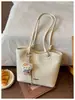 Bolso de mano de gran capacidad para mujer, nueva versión coreana 2026, bolso versátil y simple para hombro o axila, bolso tote casual para el día a día