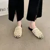 2026 Baotou Meia-Calça Malha Super Quente Vazado Moda Chuva Novas Sandálias Femininas Verão Uso Externo Fresco Sapatos de Rede de Peixe