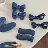 Pinza para el pelo de sarga de acetato de piel de vaca, pinza para flequillo lateral, pinza de garra pequeña, pinza de maquillaje de alta gama de moda, accesorio para el pelo, adorno para la cabeza