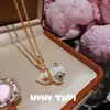 Pulseira Antiga Filigrana Dourada Coração de Açúcar Calcedônia Rosa Raiz de Lótus Contas da Sorte Novo Esmalte Chinoiserie Cabaça Colar da Sorte