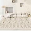 Alfombra estilo francés para sala de estar, sofá, mesa de centro, dormitorio, estudio, gruesa, absorbente de agua