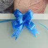 Frete Grátis 18 Laços Decorativos com Borda Dourada Laços para Embalagem de Presente de Natal Suprimentos para Casamento Amarrar Flores Atacado do Fabricante