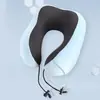 Travesseiro em U de Espuma Viscoelástica Pode Ser Personalizado com Logotipo Travesseiro de Pescoço Travesseiro de Pescoço Soneca Travesseiro de Pescoço Travesseiro de Pescoço Avião Dormir Travesseiro em U