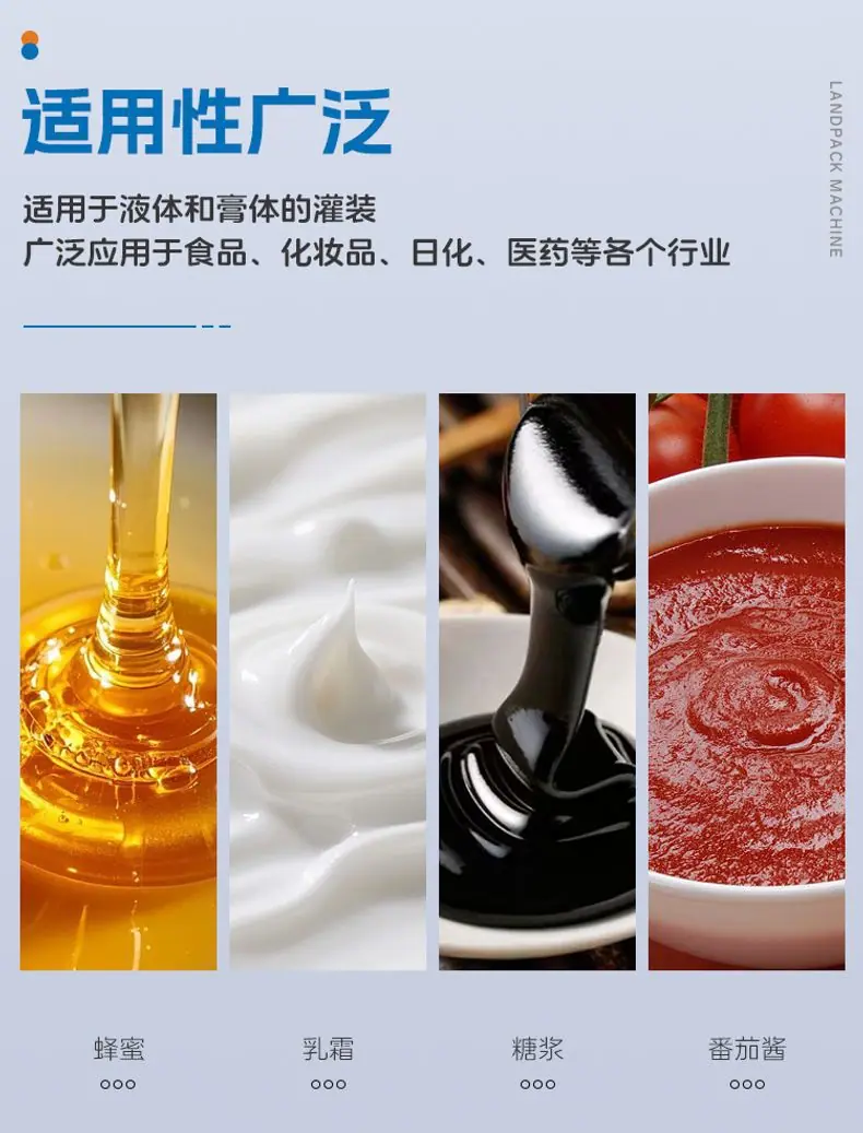 单头齿轮泵灌装线（理瓶机+单头齿轮泵灌装机+振动盘理盖+高速
