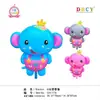 Balão de Elefante Novo Estilo com Alças, Balão Flutuante de Hélio Animal Cartoon Fofo para Crianças, Adequado para Barracas, Feiras e Presentes de Shopping