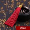 [Boleto Especial Gratis] Borlas de Hilo Dorado Bucle de 8 cm, Accesorios de Flecos, Marcadores de Libro de Abanico, Venta al por Mayor desde el Fabricante