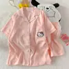Pijama de Hada Bata de Noche para Mujer Estilo Princesa Verano 2026 Dulce Bata de Noche Blanca con Volantes de Manga Corta Ropa de Casa Verano