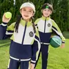Uniformes de Jardín de Infancia 2026, Ropa Deportiva de Primavera y Otoño, Uniformes de Clase Estilo Academia para Niños, Conjunto de Uniformes Escolares para Estudiantes de Primer Grado de Primaria y Secundaria