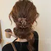 Elástico de Cabelo com Laço de Lã, Bola de Cabelo, Elástico de Cabelo de Ursinho, Argola de Cabelo Elegante de Veludo, Flor de Cabelo