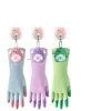 Guantes protectores de látex para mujer, guantes de goma naturales impermeables para tareas del hogar, cocina, limpieza y lavandería
