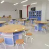 Mesas de Aluminio-Plástico para Estudiantes de Secundaria, Secundaria Inferior y Primaria para Exploración de Ciencias Físicas, Químicas y Biológicas, Estaciones de Trabajo de Demostración para Profesores de Laboratorio Colgantes