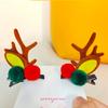 Decoraciones navideñas 2024 traje festivo adulto niños regalo de Navidad sombrero diadema transfronterizo fábrica venta al por mayor