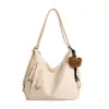 Mochila Retro para Mujer 2026 Otoño Invierno Nueva Moda de Hombro Único Bolso Tote Cruzado de Moda para el Trabajo Casual de Gran Capacidad