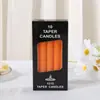 Velas de Iluminación Diaria Coloridas para el Hogar, Cera en Barra Romántica Inodora para Restaurante, Cera Larga en Barra para Ambiente de Cena en Hotel y B&B