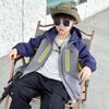 Chaqueta Cortavientos para Niños Otoño 2026 Nueva Tendencia Fresca Moda Infantil Top Ropa a Prueba de Viento de Otoño para Niños