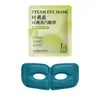 Mascarilla de ojos con vapor de compresa caliente visualizable que alivia los ojos y el área alrededor de los ojos, adecuada para estudiantes y trabajadores de oficina que se quedan despiertos hasta tarde, con un diseño hueco que no presiona los globos oculares