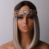 AliExpress Nuevo Tocado Tradicional Indio de Diamantes Completos Moda Europea y Americana Festival de Música Cadena para el Cabello de Pedrería Cadena para el Cabello de Mujer