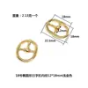 Sandalias de Tacón Alto con Hebilla de Pin Estilo Japonés con Accesorios Metálicos Desmontables, Hebilla Ovalada para Cordones, Accesorios de Ropa para Muñecas BJD Hechos a Mano