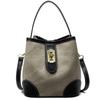 Bolsa Balde de Design Nicho 2025 Primavera Nova Moda Elegante Tendência Bolsa de Ombro Estilo Coreano Textura Bolsa Transversal