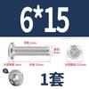 Tornillo de cabeza plana con bisel cruzado biselado de acero inoxidable 304, tornillo de bisel alargado para muebles M6