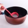 Jiaju Factory - Olla sopera de silicona todo en uno, antiadherente, cuchara sopera, cuchara de cocina, utensilios de cocina de silicona