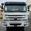 Caminhão Basculante Sinotruk Howo Branco 380Hp Caixa de Câmbio de 10 Velocidades Compartimento de 5,6m Exportado para a África