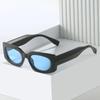 Gafas de Sol Cuadradas Nuevas Transfronterizas, Venta Caliente Internacional al por Mayor, Cuadradas Simples Multicolores, Versátiles de Colores para Mujer