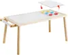 Mesa popular de juegos para niños de Amazon mesa de aprendizaje almacenamiento de juguetes mesa sensorial para niños con caja de almacenamiento mesa de actividades